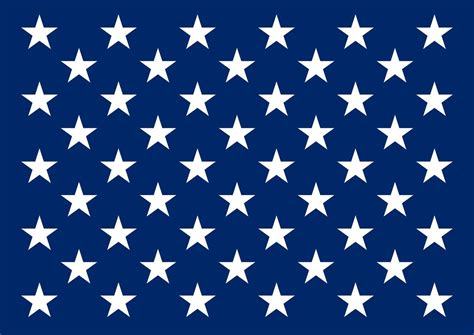 Free Printable American Flag Star Stencil