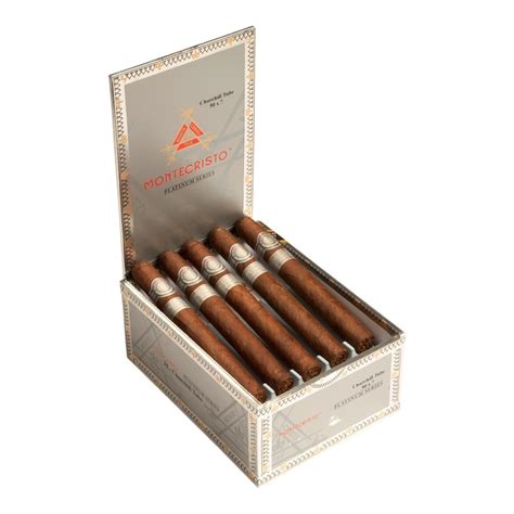 Buy Montecristo Platinum Churchill En Tubo Online At Small Batch Cigar