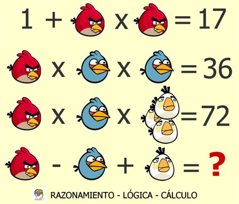 Por eso hemos recopilado en respuesta la respuesta la puedes ver seleccionando con el mouse el espacio entre < y >. Logica Juegos Mentales Con Respuesta