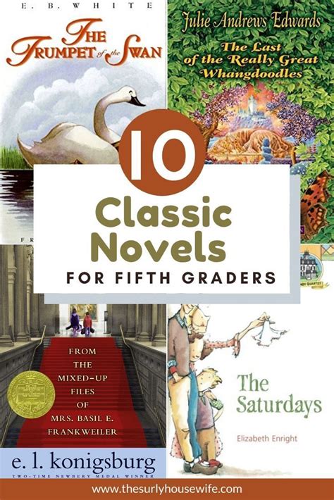 10 Classic Books For 5th Graders For Boys And Girls Homeschool