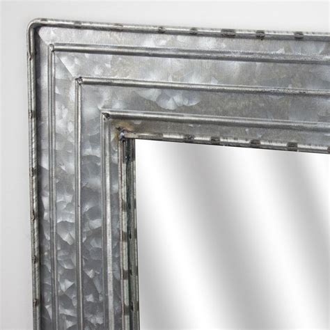 Here, your favorite looks cost less than you thought possible. Galvanized Metal 22" Square Wall Vanity Mirror ...