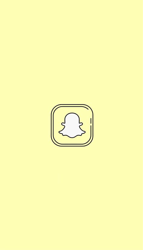 Your chat message has been viewed. Light Yellow Snapchat Logo in 2020 | Snapchat logo, Ios ...