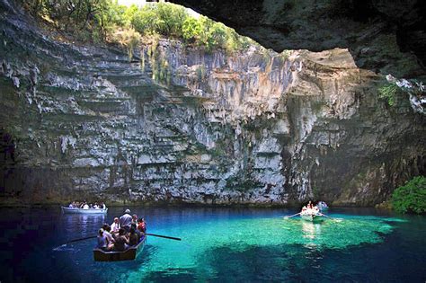 The Unbelievable Melissani Cave Kefalonia Greece