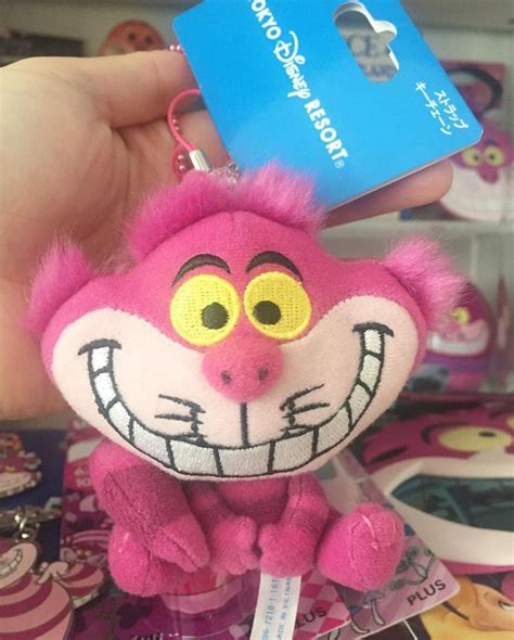Tokyo Disney Alice In Wonderland Cheshire Cat Plush Keychain
