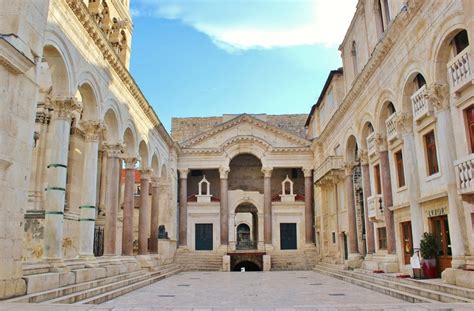 Exploring Diocletians Palace In Split Croatia