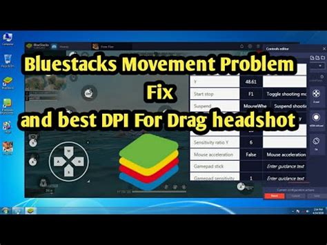 Memu offers the best smart controls to play free fire in the world. BlueStacks movement problem Fix | drag headshot setting ...