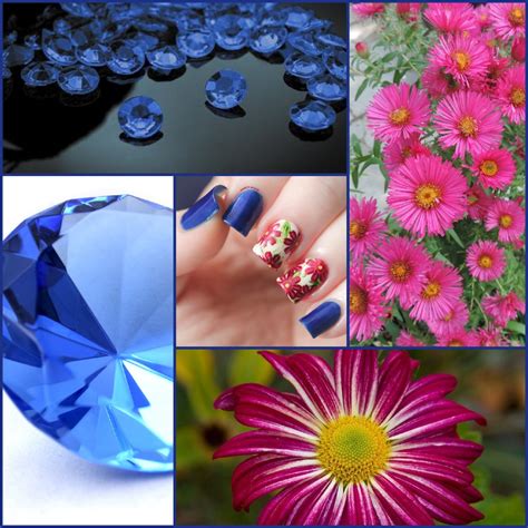 In a educational sense, flower characteristics such as appearance, color, and scent, have relevance as gifts, just like birth stones. Nail Art for Every Month of the Year - Featuring ...