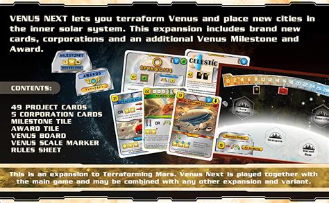 Terraforming Mars Venus Next By Stronghold Games Strategy