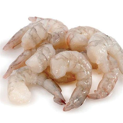 Frozen Vannamei Frozen Peeled Undeveined White Shrimp Peel Thailand