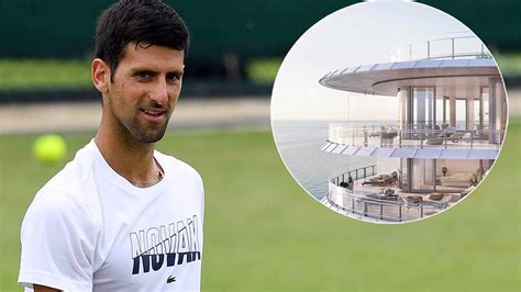 Inside Wimbledon 2019 Player Novak Djokovics Stunning Beachfront Miami