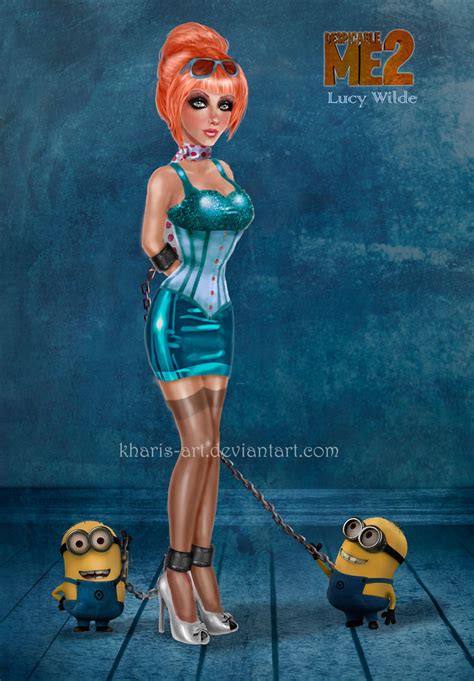 Lucy From Despicable Me By Kharis Art On Deviantart