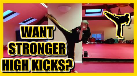 Kicking Drills Training Routine For Stronger And Higher Kicks Youtube