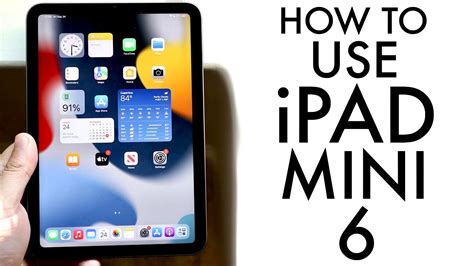 How To Use Your Ipad Mini 6 Complete Beginners Guide Youtube
