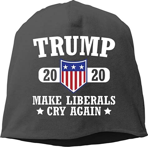 Donald Trump 2020 Make Liberals Cry Again Hedging Hat Unisex Skull Hat Knitted Hat
