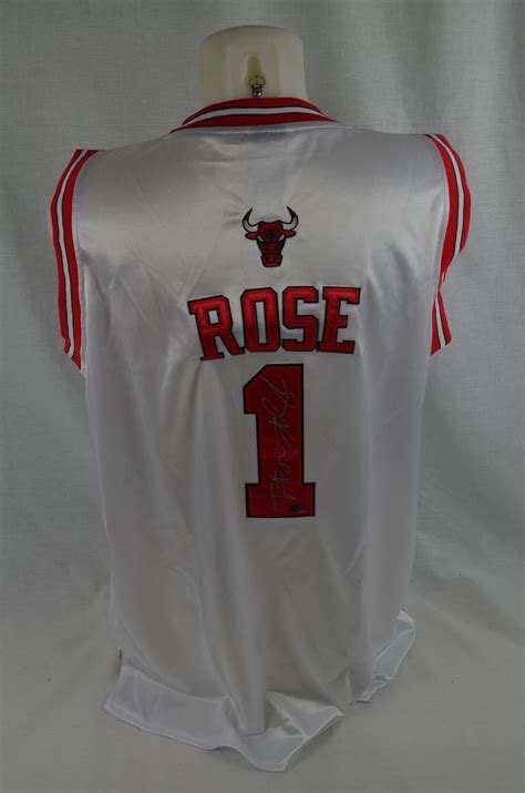 Derrick rose adidas mens l nba authentics chicago bulls basketball jersey #1. Lot Detail - Derrick Rose Autographed Chicago Bulls Jersey