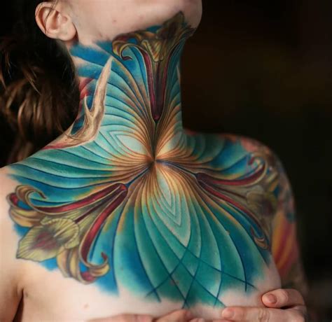 Extraordinary Neck Tattoos - Parryz.com