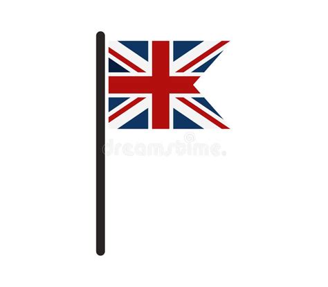 Great Britain British Flag Pole Stock Illustrations 412 Great Britain