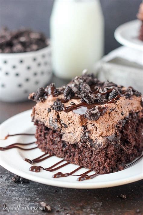 Make chocolate pudding according to package directions and let it setup in the fridge. More than 15 Irresistible Poke Cakes | The Best Poke Cake ...