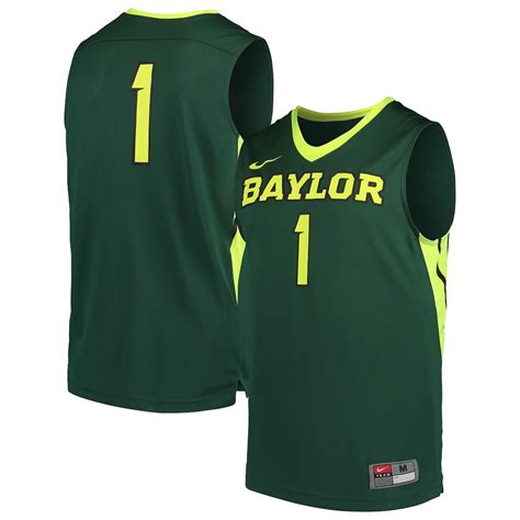 Baylor youth has the highest level college exposure. Men's Nike Green Baylor Bears College Replica Basketball ...