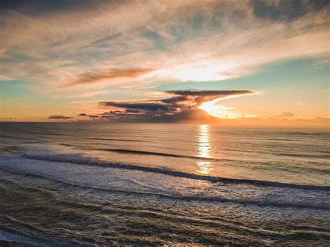Download Ocean Water Sunset Royalty Free Stock Photo And Image