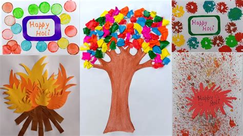 Super Easy And Amazing Holi Craft Ideas For Kids Kids Holi Activities