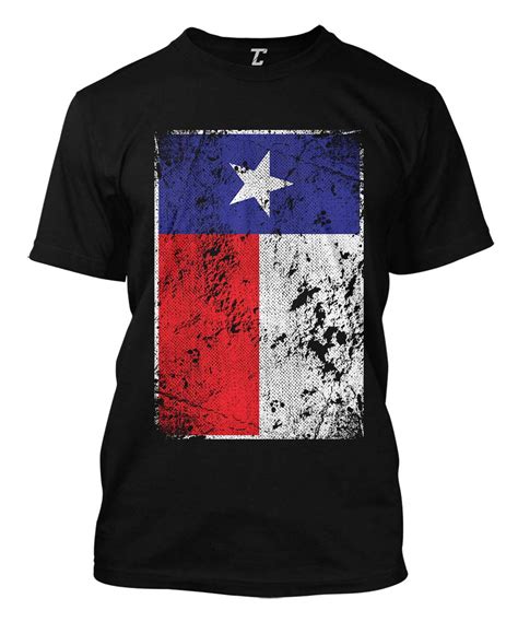 Distressed Texas Flag Usa Lone Star State T Shirt 6789 Kitilan