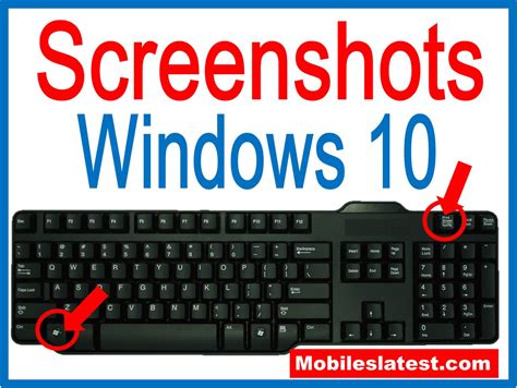 How To Take A Screenshots Or Screen Capture In Windows10