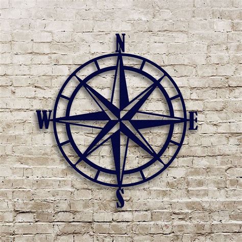 nautical compass rose metal wall art custommetalworx outdoor metal wall art large metal wall