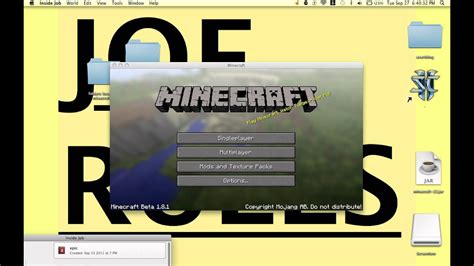 Ensure you have a mods folder in your minecraft installation directory (mac. Minecraft mod inside job mac. - YouTube