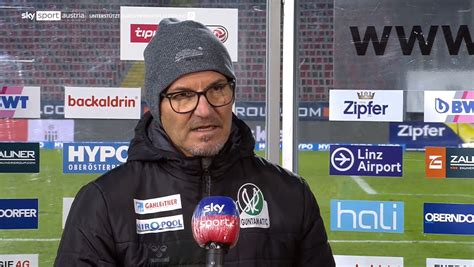 Weil die austria den trainer zu 100% nicht nach einem spiel feuern wird. Ried-Trainer Baumgartner: Gegentor kurz vor der Pause ...