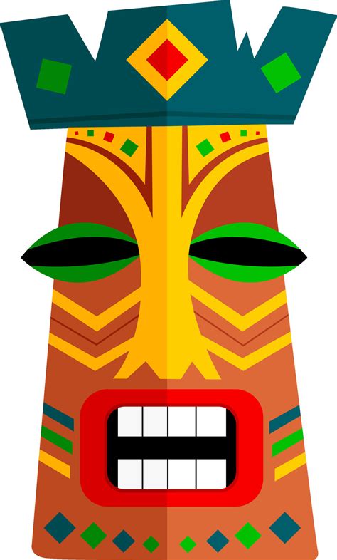 Colorful African Mask Vector Or Color Illustration 34199122 Vector Art At Vecteezy