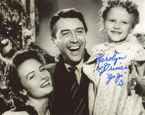 Karolyn Grimes Zuzu From Its A Wonderful Life Autographed Photo