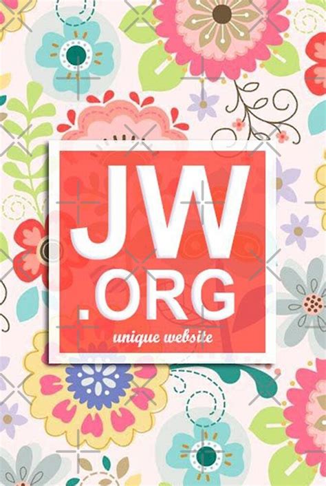 Jworg Logo Orange Floral By Yesido Redbubble