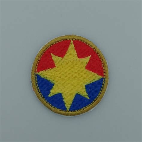 Captain Marvel Patches Etsy