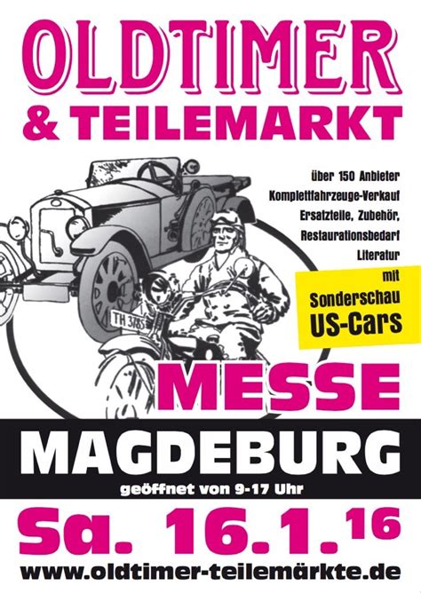 8. Magdeburger Winterteilemarkt für Oldtimer - Oldtimer-Veranstaltungen