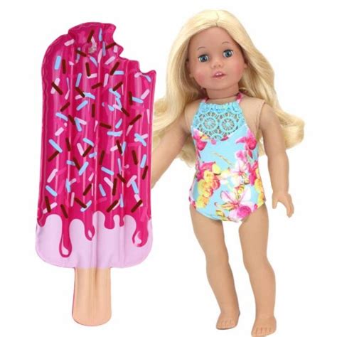 Sophias 18 Doll Inflatable Popsicle Pool Float Pink 1 Fred Meyer