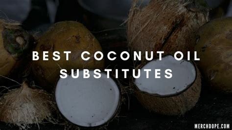 10 Best Coconut Oil Substitutes Eatlords