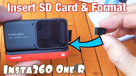 4 solutions to sd card mounted as read only; Insta360 One R: How to Insert SD Card & Format Properly ...