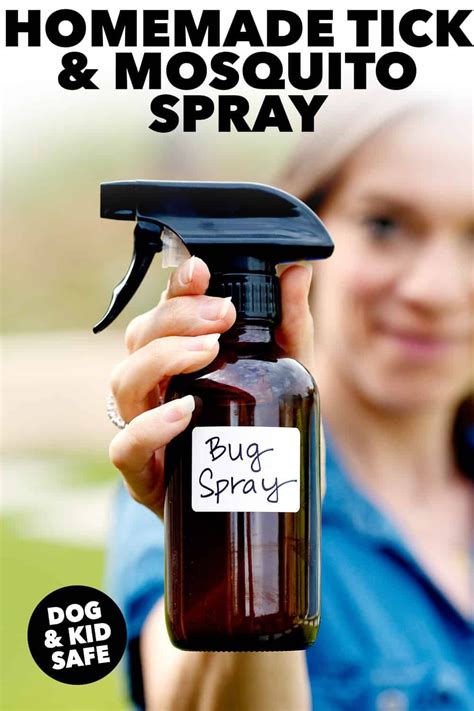 Homemade Tick and Mosquito Spray for Dogs and Kids | Mosquito spray ...