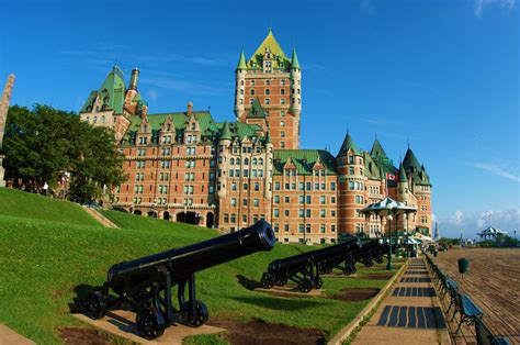 Québec Chateau De Frontenac 5 Et Canons Travel Photography People