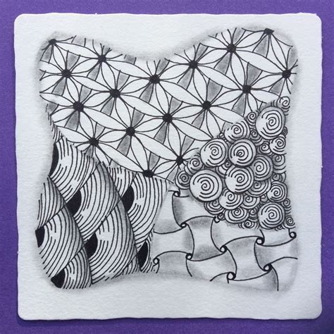 Zentangle By Nancy Domnauer Czt Zentangle Patterns Zentangle