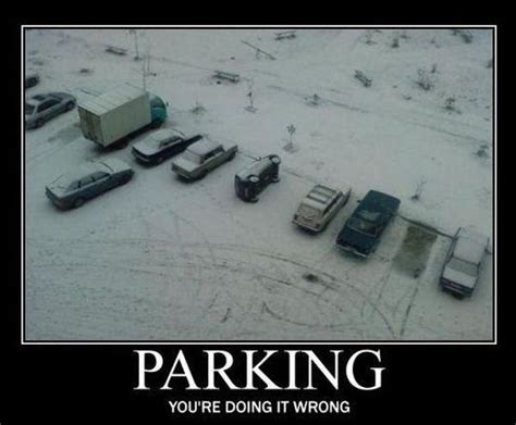 Car Humor Funny Joke Road Street Drive Driver Parking Youre Doing It Wrong