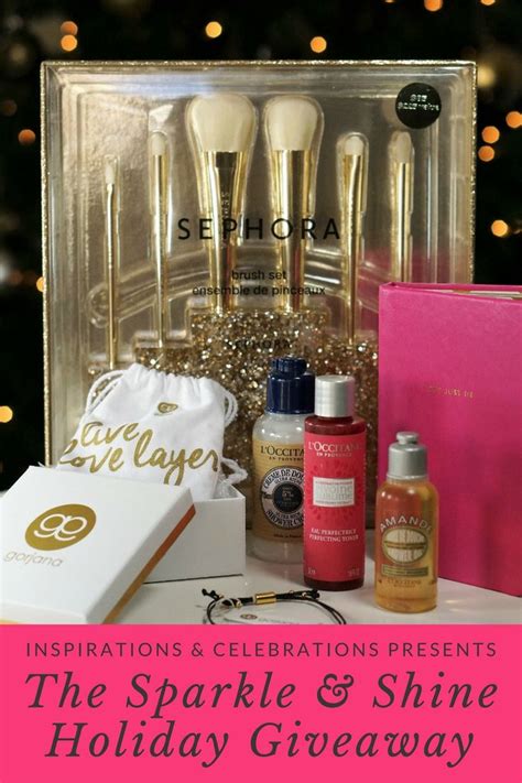 The Sparkle And Shine Holiday Giveaway Holiday Giveaways Beauty
