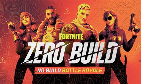 Fortnites No Building Modes Officially Named Zero Build