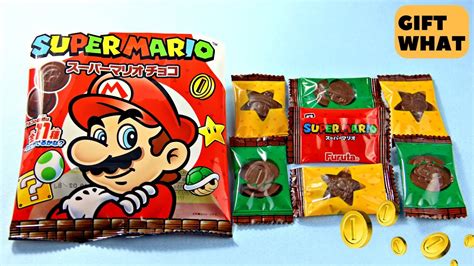 New Super Mario Chocolate Unboxing 【 Twhat 】 Youtube