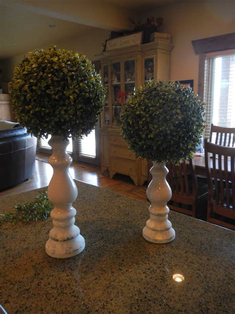 Time Of Our Lives Easy And Inexpensive Diy Topiaries