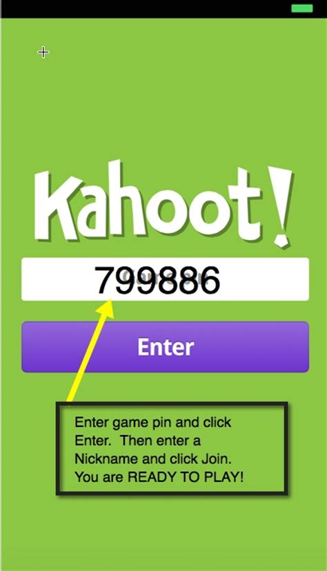 Kahoot Game Pin Source Kahoot It Download Scientific Diagram Riset