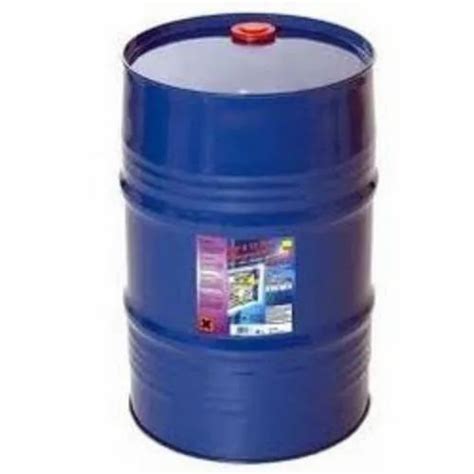 Blue Chemicalwater Renewed Industrial Iron Barrel Capacity 60 Liters