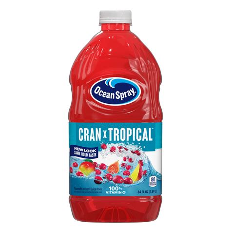 Ocean Spray Cran Tropical Cranberry Tropical Juice Drink 64 Fl Oz