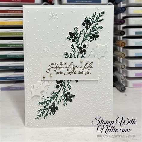 Magical Meadow Christmas Card Stamp With Nellie In 2023 Christmas